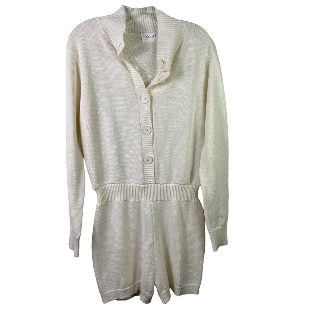 Solai the Label knit romper